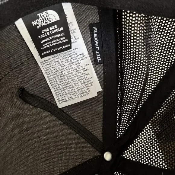 RARE The North Face KEEP IT PATCHED Mustard Trucker Hat, Adjustable- One Size - Picture 4 of 5